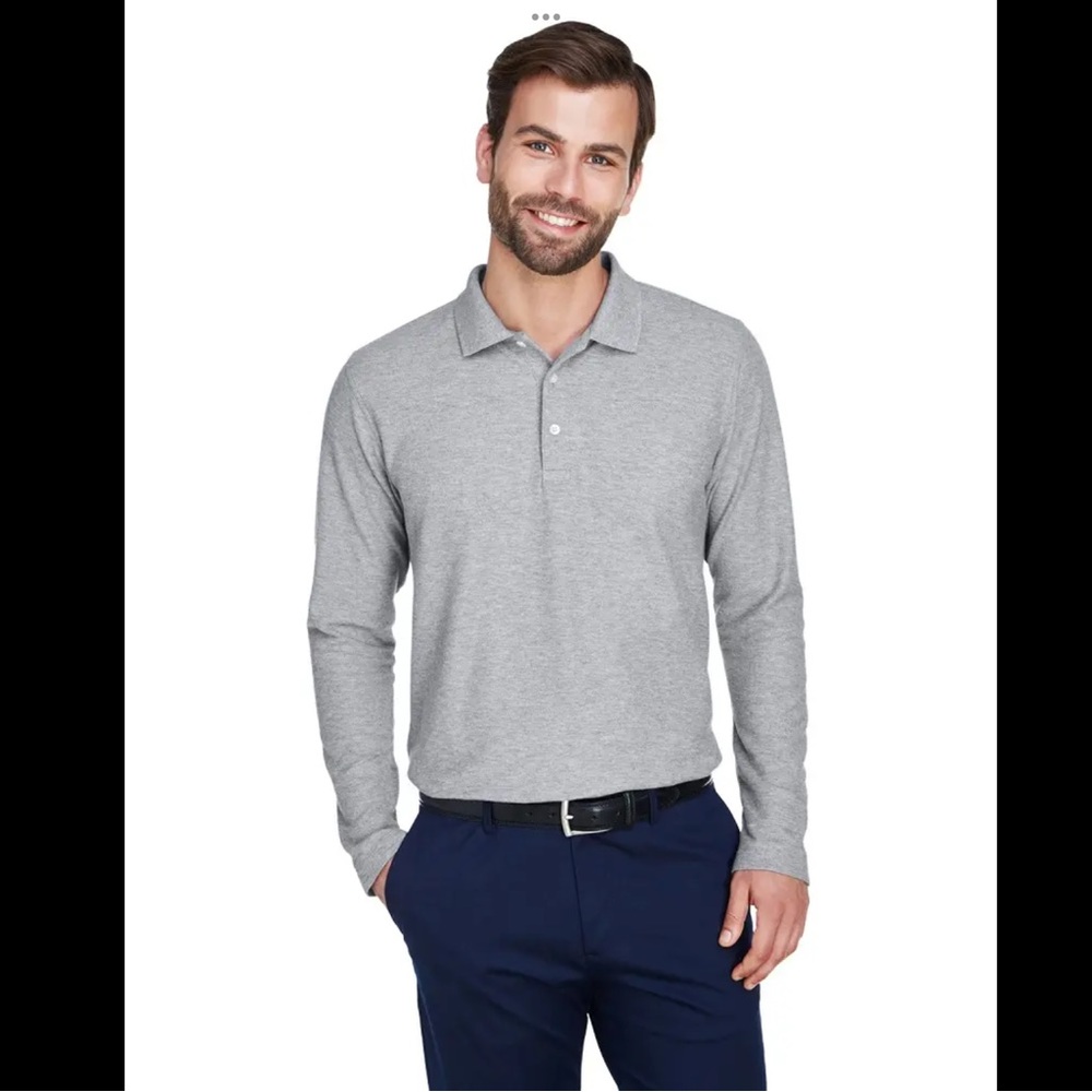 Performance Long-Sleeve Polo